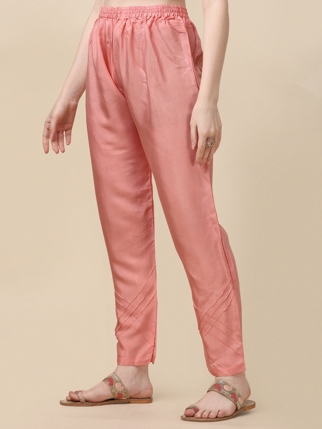 Embroidered Kurta With Pant & Dupatta Set, Multicolor - Hiral Fashion - Distacart