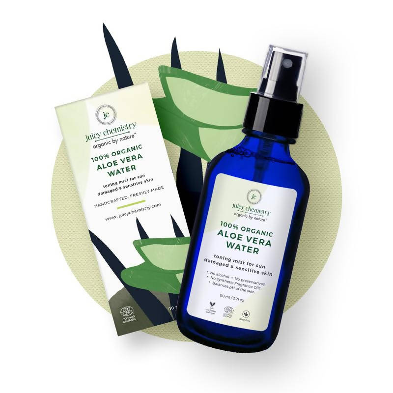 Juicy Chemistry Aloe Vera Water Toner for Sensitive Skin