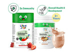 Little Joys Nutrimix Powder Hazelnut Chocolate + Multivitamin Gummies Combo - Distacart