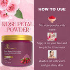 Veda Harvest Rose Petal Powder For Skin Glow