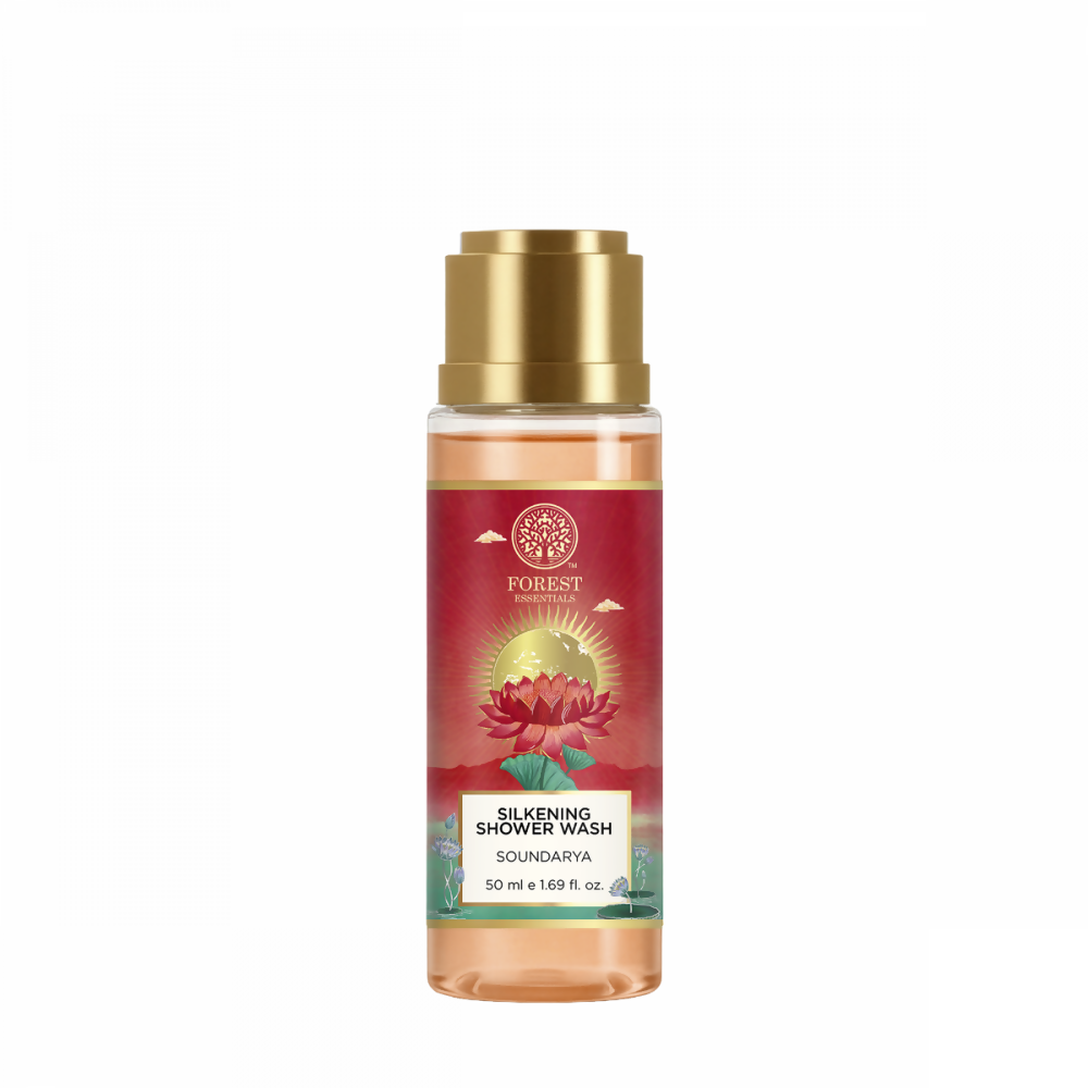 Forest Essentials Travel Size Silkening Shower Wash Soundarya - Distacart