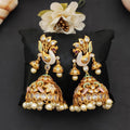 JS Fashion Peacock Kemp Jhumka Earrings for Women - Distacart
