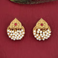 JS Fashion Beautiful Antique Jewellery Design High Gold Polish Earrings for Women - Distacart