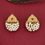 JS Fashion Beautiful Antique Jewellery Design High Gold Polish Earrings for Women - Distacart