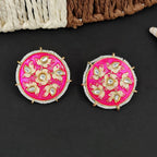 JS Fashion Antique High Gold Polish Earrings – Fancy Style Traditional Jewelry for Festive & Party Wear - Distacart