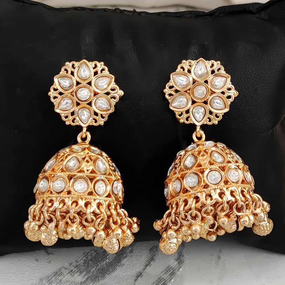 JS Fashion Antique Jhumka Earrings for Women - Distacart