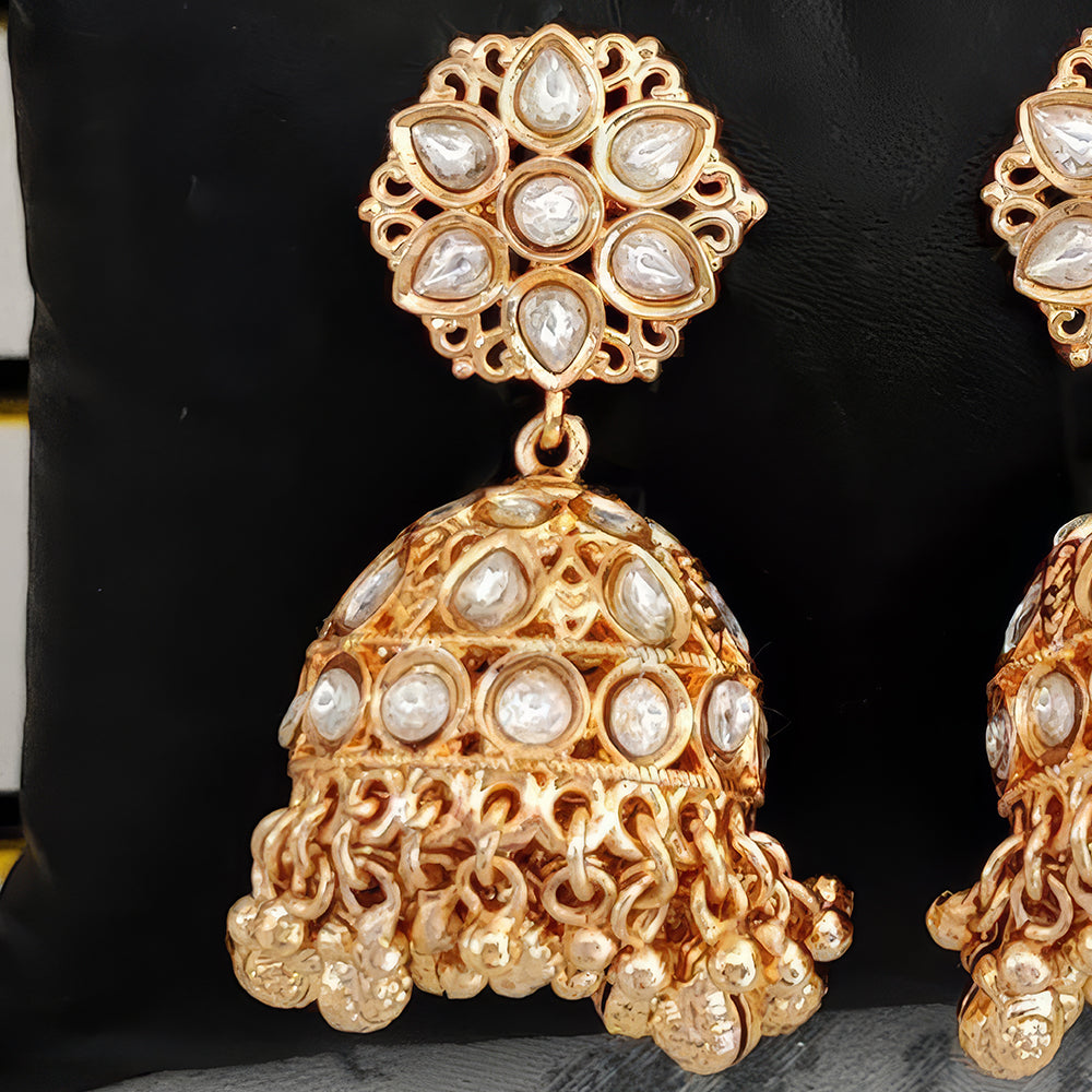 JS Fashion Antique Jhumka Earrings for Women - Distacart