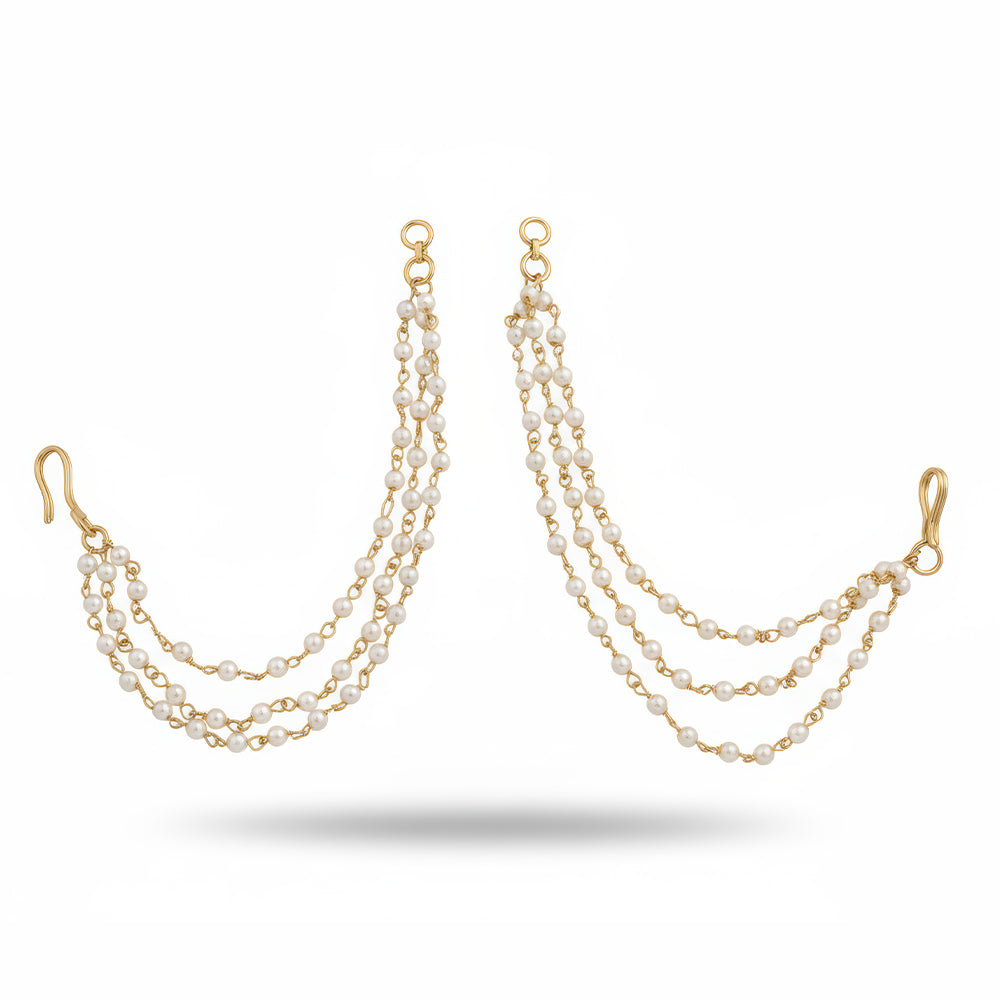 JS Fashion Triple Layer Antique Earrings for Women - Distacart