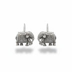 JS Fashion Beautiful Designer Oxidized Silver Earrings for Women - Distacart