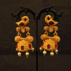 JS Fashion Peacock Jhumki Earrings for Women - Distacart