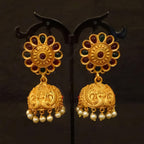JS Fashion Reverse Stone Jhumki Earrings for Women - Distacart