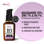 St.Botanica B3 Niacinamide, Zinc & Hyaluronic Acid Professional Facial Serum