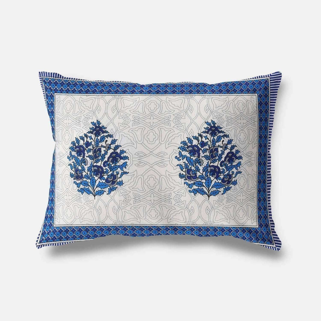 Queen Size 230x270 Cms Jaipuri Hand Block Printed Traditional 144TC Cotton Bedsheet with 2 Pillow Covers