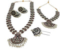 Elite Trading contemporary Design Bharatanatyam Jewelry Set in Latest Color Combination Traditional Dance Jewelry/Temple Jewelry Set