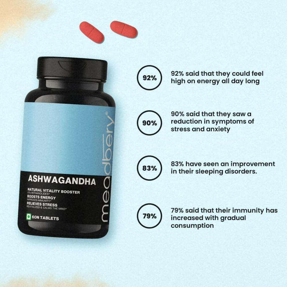 Meadbery Ashwagandha Tablets - Distacart