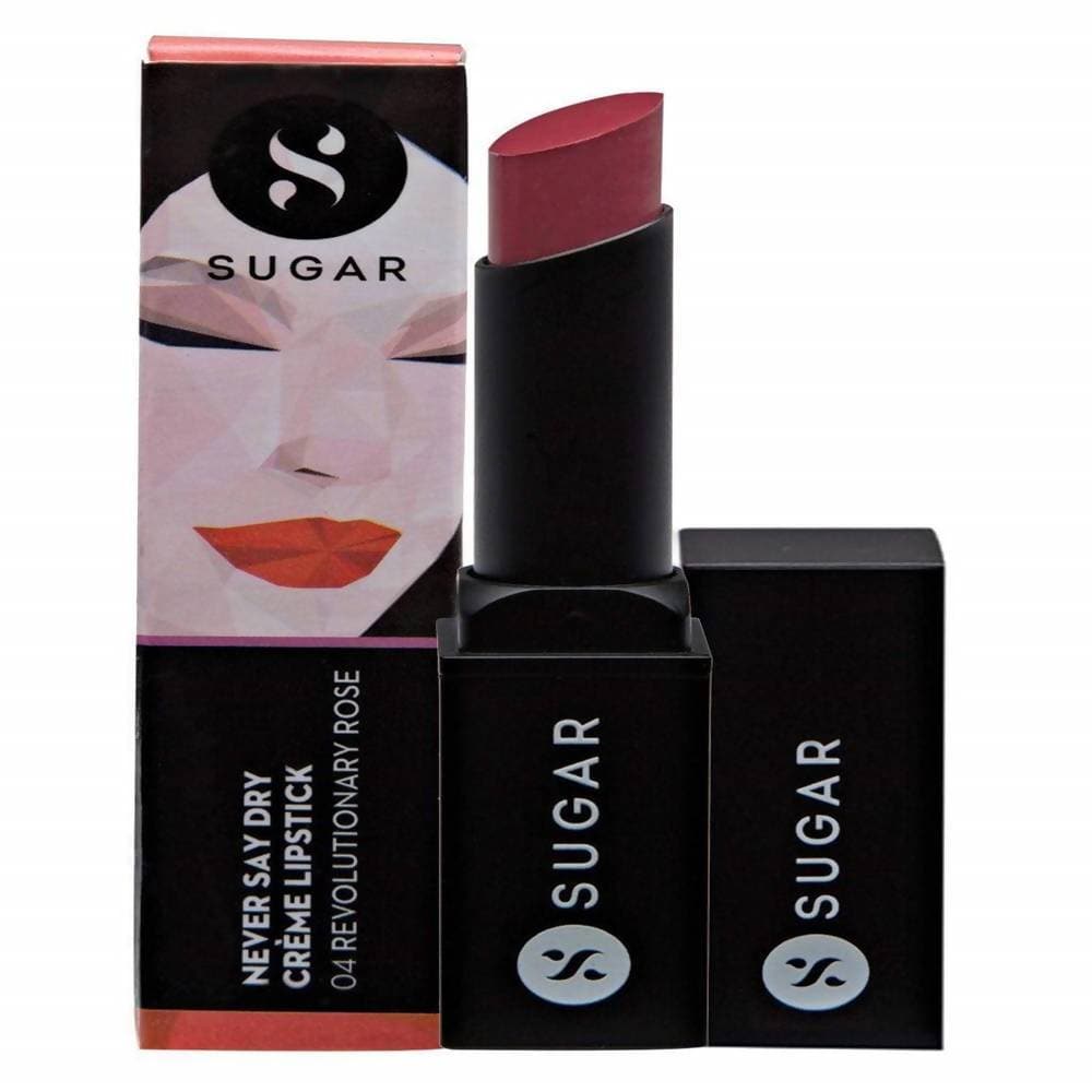 Sugar Never Say Dry Creme Lipstick - Revolutionary Rose (Rose Pink)