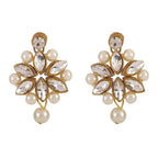 Mominos Fashion Trendy Gold-Plated with Stone & Pearls Earning  Online