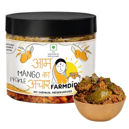 FarmDidi Mango Pickle - Tangy & Salty