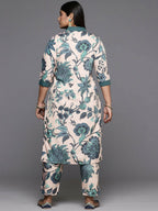 Ahalyaa Women's Traditional wear Kurta Set - Tan