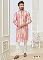 Joban Fashion Men's multicolor Cotton printed Kurta Pyjama set