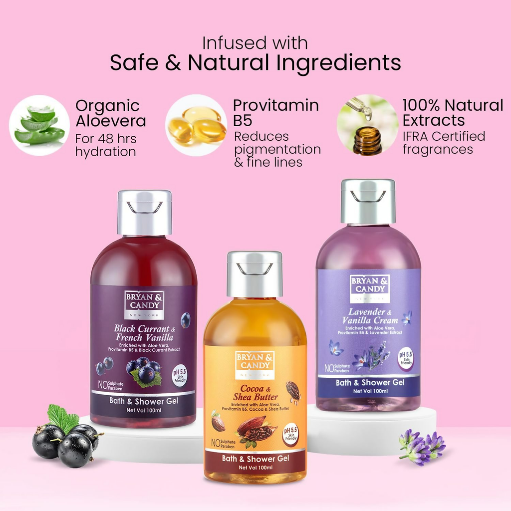 Bryan & Candy Luxurious Bliss Essential Shower Gel Combo Kit