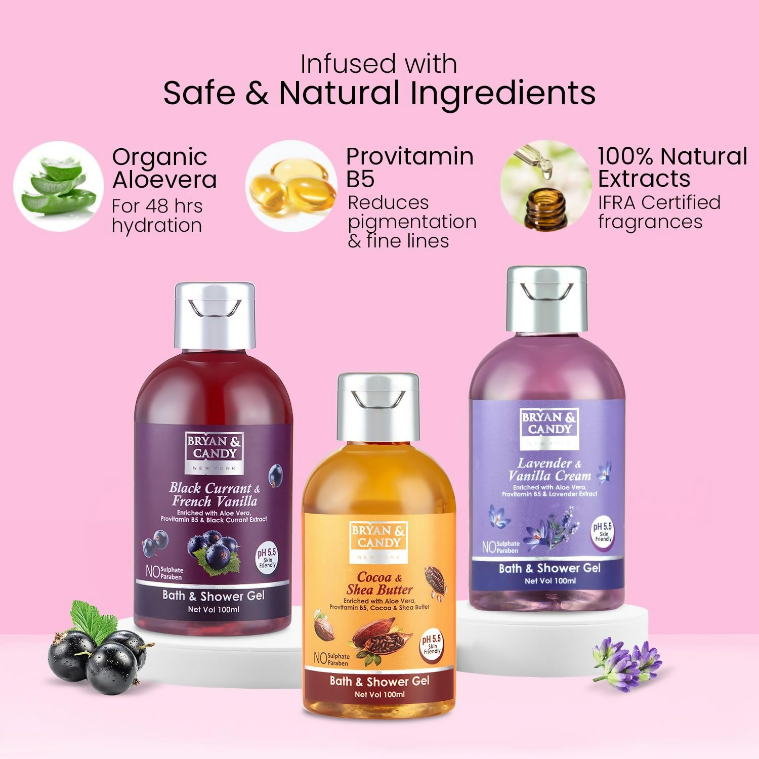 Bryan & Candy Luxurious Bliss Essential Shower Gel Combo Kit