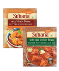 Suhana Paneer Butter Mix & Butter Chicken Mix - Distacart