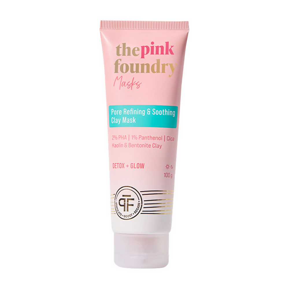 The Pink Foundry Pore Refining & Soothing Clay Mask