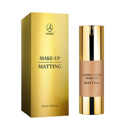 Lambre Classic Make-Up Matting Foundation (07 Almond Shade)