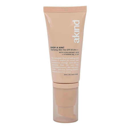 Akind Drop A Hint Hydrating Skin Tint Spf 30 Pa+++ Foundation - 180 Toffee