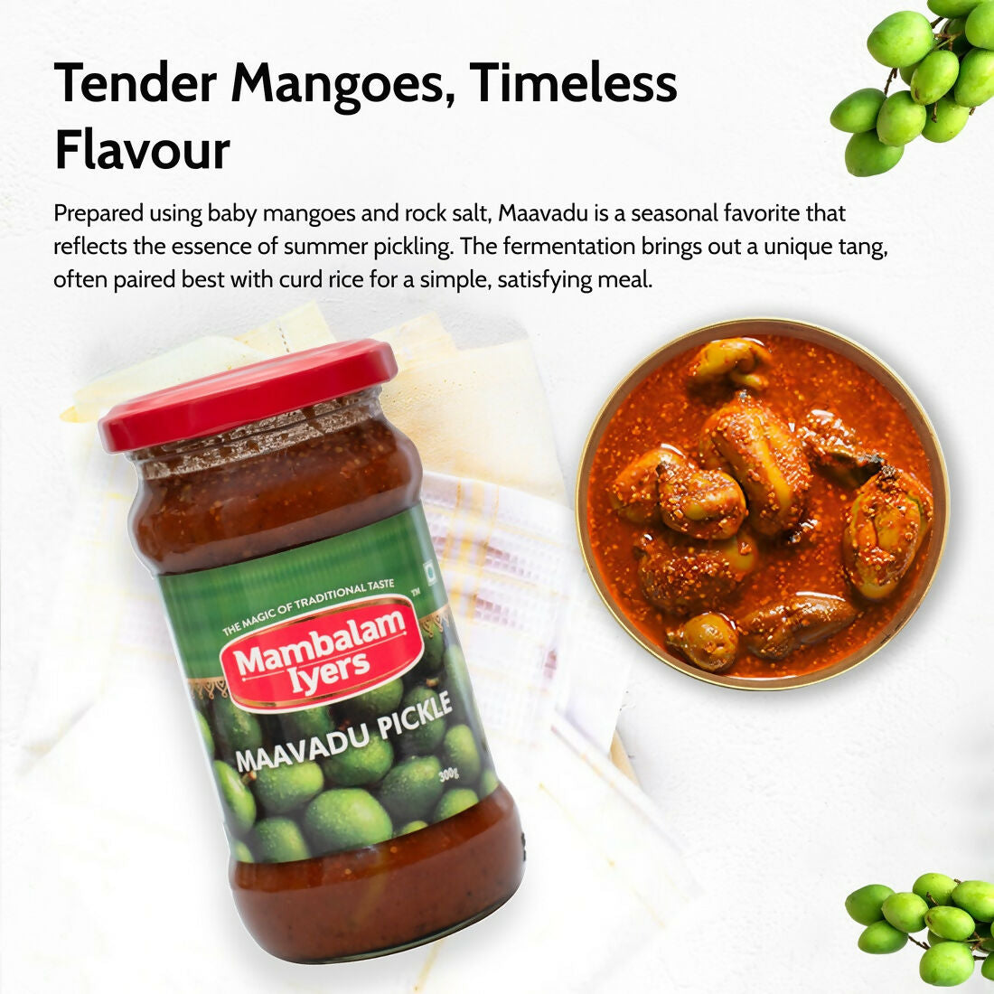 Mambalam Iyers Maavadu Pickle