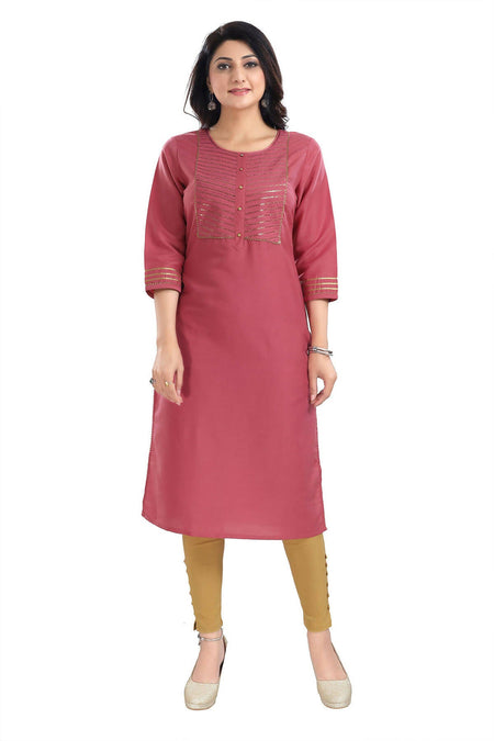 Snehal Creations Gorgeous Art Silk Designer Long Kurti Tunic With Sequines Embroidery