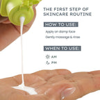 Hyphen By Kriti Sanon Moistuzing Creamy Cleanser, Hydration & Gentle Cleansing For Dry Skin