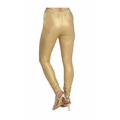 Women's Viscose Light Gold Solid Leggings for All Plus Size and Small Size