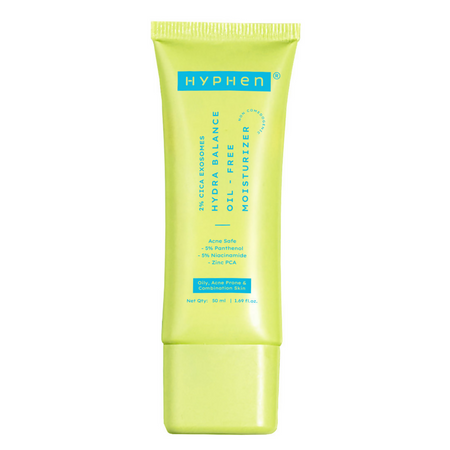 Hyphen 2% Cica Exosome Oil-Free Moisturizer 5% Niacinamide Controls Oil Non-sticky, Light Gel