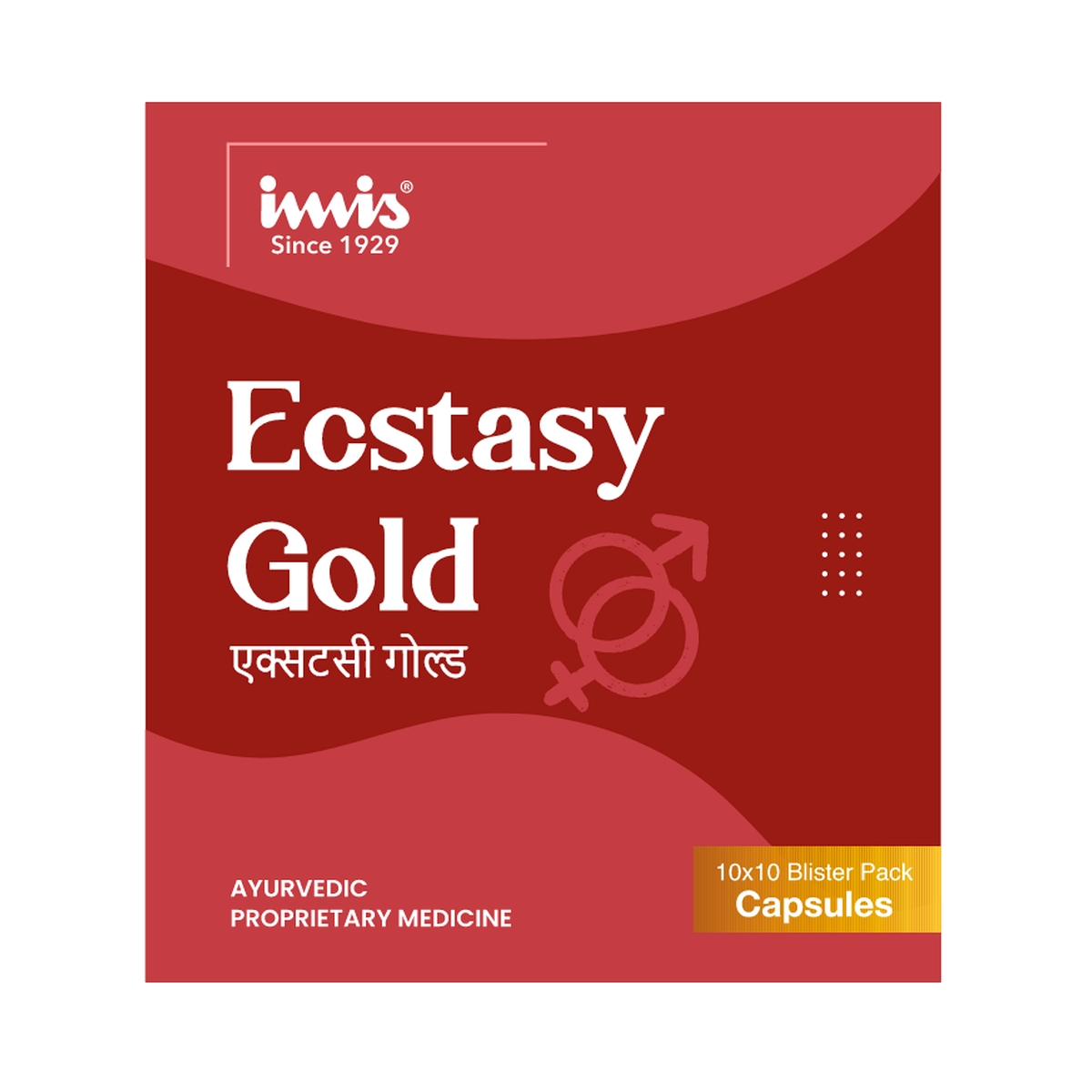 IMIS Ayurveda Ecstasy Gold Capsules - Distacart
