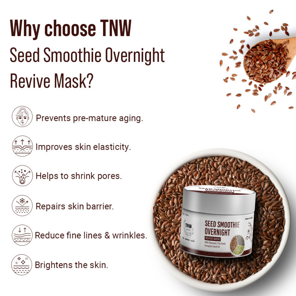 The Natural Wash Seed Smoothie Night Mask