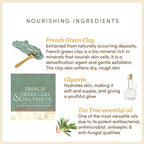 The Earth Reserve French Green Clay & Tea Tree Oil Soap