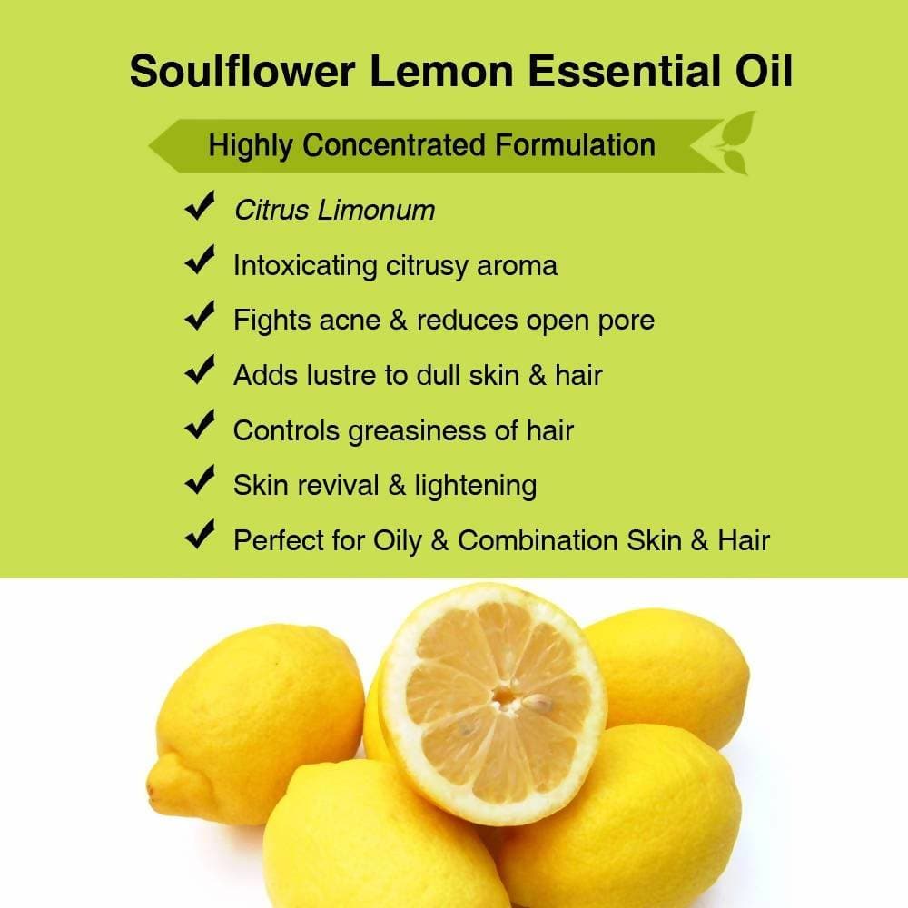 Soulflower Lemon Essential Oil