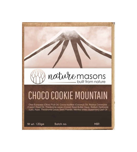 Nature Masons Choco Cookie Mountain Artisanal Cold Process Soap