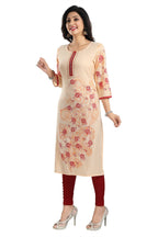 Snehal Creations Pleasing Peach Rayon Textured Print Long Kurta For Women - Distacart