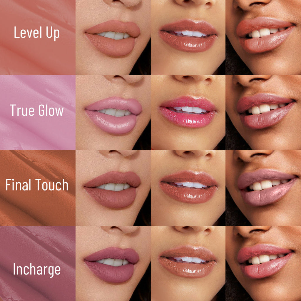 Baked Beauty With All My Heart Liquid Lipstick Gift Set For Women (4mlx4)