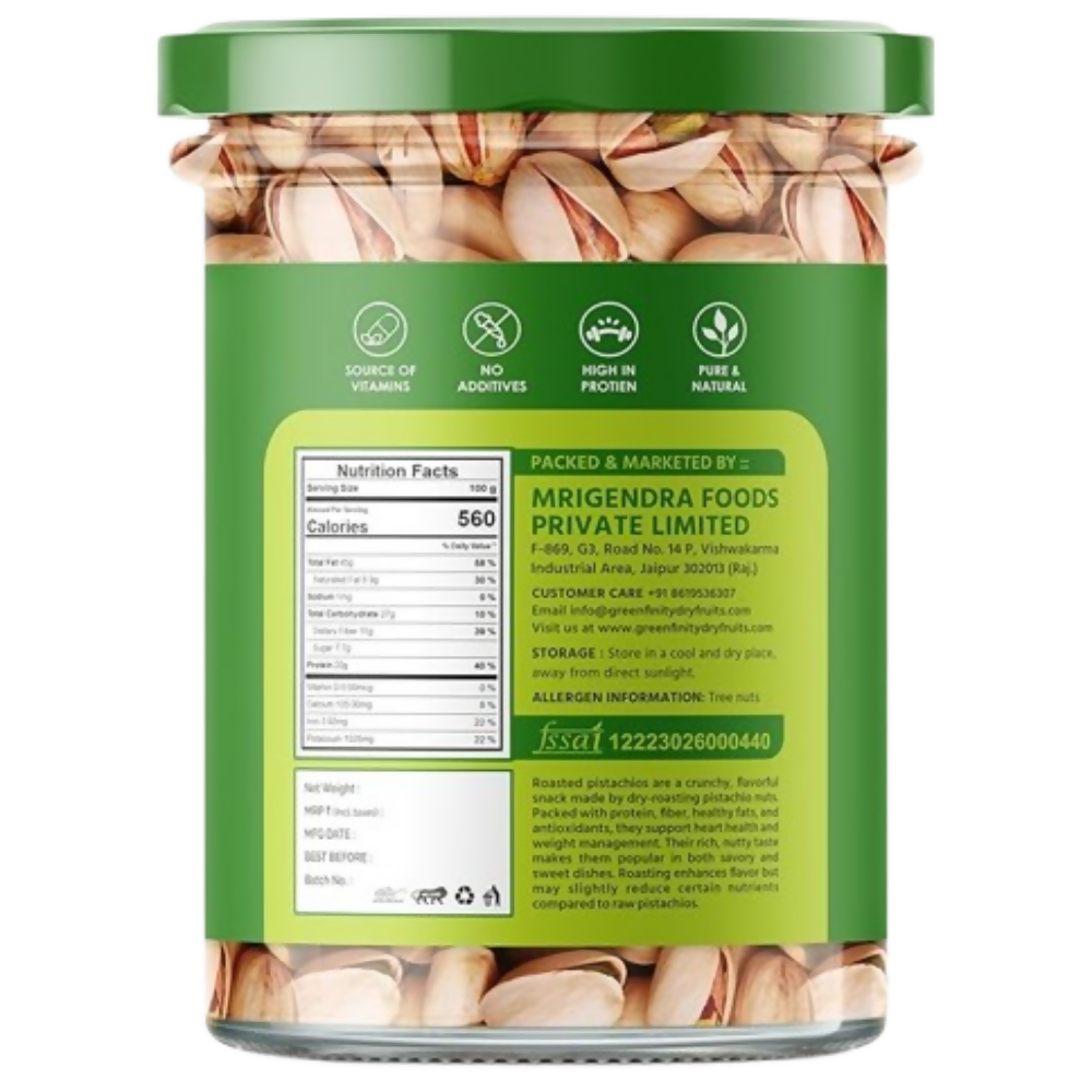 Pretty Nutty Roasted Pistachios - Distacart