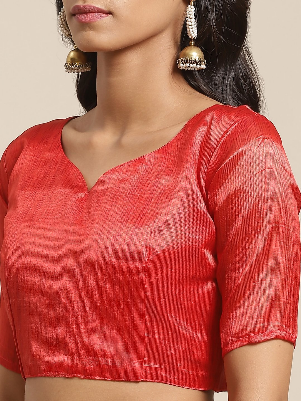 Saree Mall Black & Beige Art Silk Printed Bhagalpuri Saree - Distacart