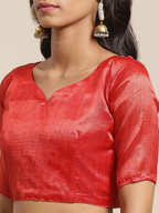 Saree Mall Black & Beige Art Silk Printed Bhagalpuri Saree - Distacart