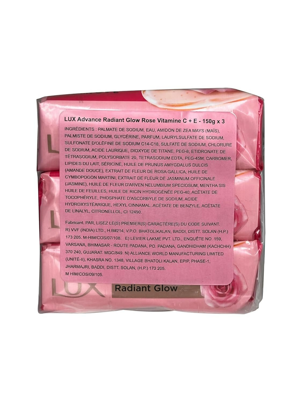 Lux Soft Touch Silk Essence & Rose Water Soap Bar