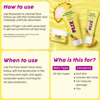 PLIX The Plant Fix Pineapple De-pigmentation Regime Juicy Face Wash, Smoothie Moisturizer & Dewy Sunscreen - Distacart