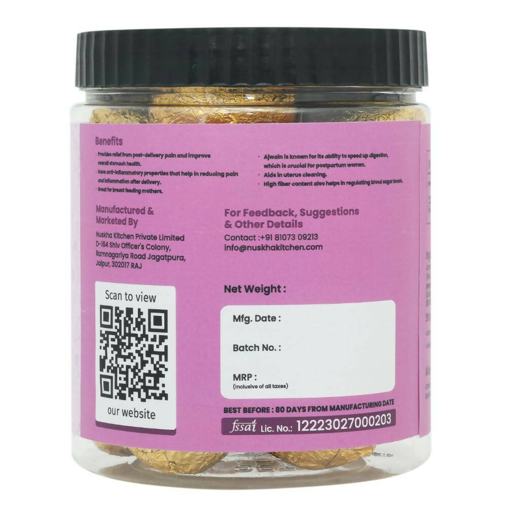 Nuskha Ajwain Laddoo (Post-Pregnancy) - Distacart