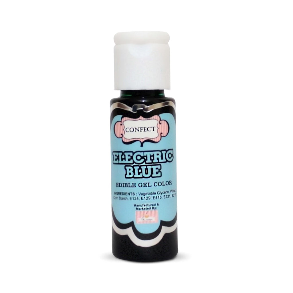 confect electric blue gel color br b 20 gms b