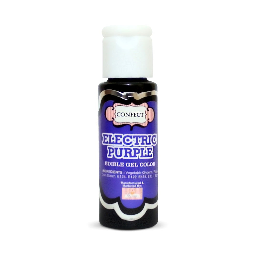 confect electric purple gel color br b 20 gms b